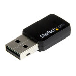 Startech. com mini adaptateur usb 2. 0 r�seau sans fil ac600 double bande - cl� usb wifi 802. 11ac 1t1r ...