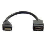 Startech. com rallonge hdmi 15, 2cm - cble hdmi court m / f - rallonge de cble hdmi 4k - conomiseur ...