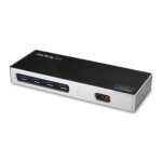 Startech. com station d'accueil double �cran 4k60hz displayport et hdmi - dock usb - c et usb - a - dock ...