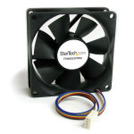 Startech. com ventilateur d'ordinateur 80 mm avec pmw - connecteur � modulation d'impulsion en dur�e ...