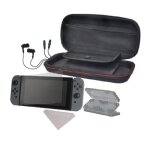 Starter pack 6 - en - 1 alpha omega players noir pour nintendo switch - neuf