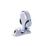 Station gaming stealth ultimate pour ps4 5 en 1 blanc - neuf