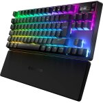 Steelseries apex pro tkl clavier jouer usb + rf wireless + bluetooth azerty français noir - neuf Steelseries apex pro tkl clavier jouer usb + rf wireless + bluetooth azerty français noir - neuf