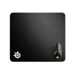 Steelseries qck edge large tapis de souris de jeu noir - neuf Steelseries qck edge large tapis de souris de jeu noir - neuf