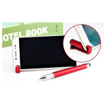Stylet stylo support pour smartphone 3 en 1 bille tablette ecrire universel - neuf