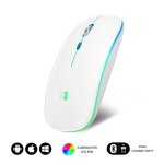Subblim submo - ldflat2 souris bureau ambidextre rf wireless + bluetooth + usb type - a optique 1600 ...