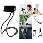 Support nuque lazy pour smartphone selfie bureau universel flexible reglable - neuf