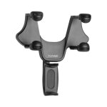 Support smartphone pour r�troviseur de voiture, noir - neuf