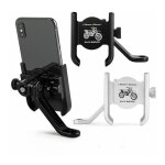 Support de t�l�phone portable pour moto - blanc - neuf