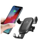 Support universel de voiture avec chargeur sans fil qi wireless � induction pour asus zenfone 9 5g - ...