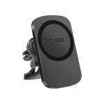 Support voiture pivotant avec chargeur sans fil pour iphone compatible avec magsafe - sbs - neuf