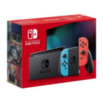 Switch - console de jeux portables 15, 8 cm (6. 2 ) 32 go cran tactile wifi bleu, rouge - neuf