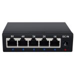 Switch ethernet gigabit 5 ports 10 / 100 / 1000 mbps boitier mtal - neuf