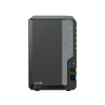 Synology diskstation ds224 + serveur de stockage nas bureau intel ; celeron ; j4125 2 go ddr4 noir - ...