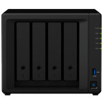 Synology diskstation ds423 + serveur de stockage nas rack (8 u) intel ; celeron ; j4125 2 go ddr4 diskstation ...