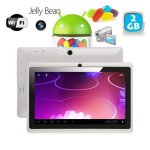 Tablette tactile 7 pouces multi touch android 4. 1 google play wifi 3d blanc ram rom - yonis - neuf