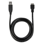 Targus acc1005euz c�ble usb 1, 8 m usb 3. 2 gen 1 (3. 1 gen 1) usb a micro - usb b noir - neuf