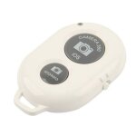 Tlcommande bluetooth universelle dclencheur photo smartphone iphone 4 5 blanc yonis - neuf