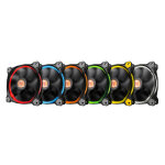 Thermaltake riing 12 boitier pc ventilateur 12 cm noir - neuf