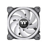 Thermaltake riing trio 12 led rgb radiator fan tt premium edition boitier pc ventilateur 12 cm noir - ...