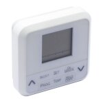 Thermostat digital - chacon - 1150 w - 7 programmes - blanc - neuf