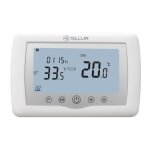 Thermostat tellur wifi, chauffage central, blanc - neuf