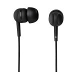 Thomson ear3005bk casque avec fil ecouteurs appels / musique noir - neuf