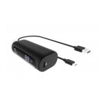 Tiger power powerbank 5000mah pd + qc avec 2 cable type c noir - neuf