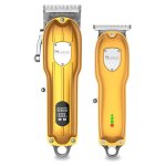 Tondeuse professionnel hattaker hk - 199 pour coupe de cheveux avec batterie de 2500 mah et autonomie ...