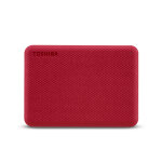 Toshiba canvio advance disque dur externe 4 to rouge - neuf