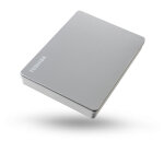 Toshiba canvio flex disque dur externe 4 to argent - neuf