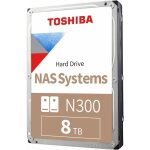 Toshiba n300 nas disque dur 8 to 7200 tr / min 256 mo 3. 5 srie ata iii - neuf