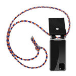 Tour de cou cha�ne pour apple iphone 11 pro en orange bleu blanc housse de protection �tui en silicone ...
