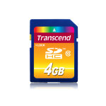 Transcend ts4gsdhc10 m�moire flash 4 go sdhc nand classe 10 - neuf