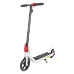 Trottinette �lectrique pliable pneu 8 pouces blanc yonis - neuf