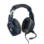 Trust gxt 488 forze ps4 casque avec fil arceau jouer noir, bleu - neuf