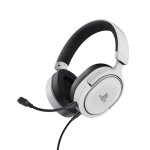 Trust gxt 498 forta casque avec fil arceau jouer noir, blanc - neuf
