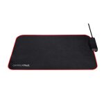Trust gxt 765 glide - flex rgb tapis de souris de jeu noir, rouge - neuf