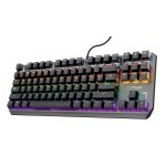 Trust gxt 834 callaz tkl clavier jouer usb azerty franais noir - neuf