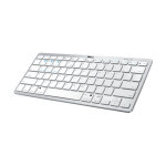 Trust nado clavier bluetooth azerty franais mtallique, blanc - neuf