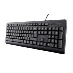 Trust primo clavier usb qwerty anglais britannique noir - neuf