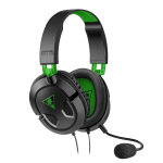 Turtle beach recon 50x casque avec fil arceau jouer noir, vert - neuf