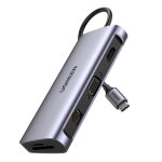 Ugreen 80133 hub & concentrateur usb 3. 2 gen 1 (3. 1 gen 1) type - c 5000 mbit / s gris - neuf