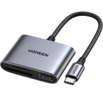 Ugreen 80798 lecteur de carte m�moire usb 3. 2 gen 1 (3. 1 gen 1) type - c gris - neuf