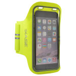 Ultra slim brassard de sport pour apple iphone 6 / 6s, neon jaune - neuf