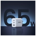 Usb - c charger 65w usb c charger (power supply) 3 - port pd charger - neuf