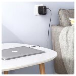 Usb c charger 65w usb - c charger (power supply) 4 ports gan usb c charger - neuf