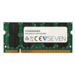 V7 4gb ddr2 pc2 - 6400 800mhz so dimm notebook module de mémoire - v764004gbs - neuf V7 4gb ddr2 pc2 - 6400 800mhz so dimm notebook module de mémoire - v764004gbs - neuf