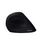 V7 souris optique ergonomique verticale sans fil mw500 avec 6 boutons et r�solution r�glable ? noir - ...