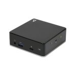 V7 station d'accueil usb - c universelle avec double port hdmi, ensemble prises audio 3, 5 mm, gigabit ...